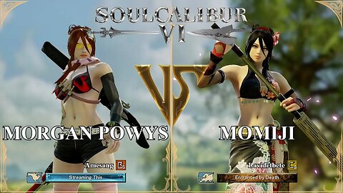 SoulCalibur VI — Amesang (Morgan Powys) VS Lavidetbete (Momiji) | Xbox Series X Ranked