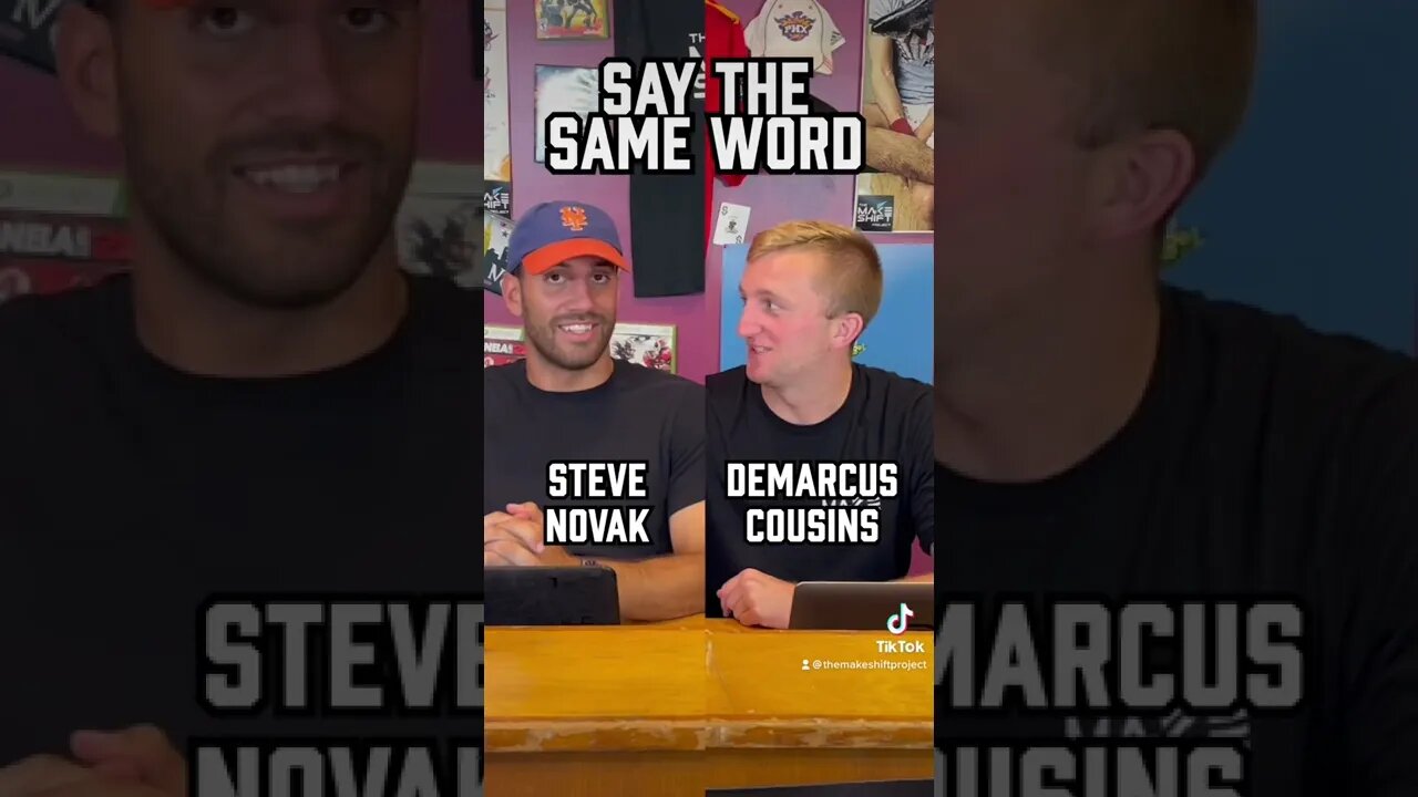 Say The Same Word!! NBA Edition! #fyp #nba #samewordgame #sportslover #players