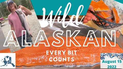 Son fills our freezer with “Wild Alaskan Salmon” | #everybitcountschallenge | bacon and beef jerky