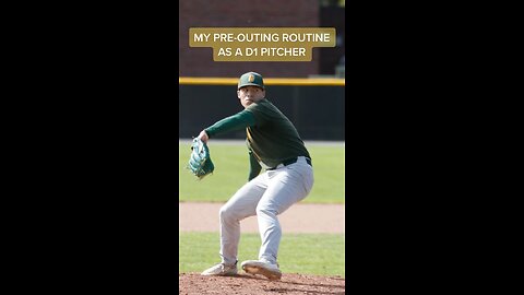 Warmup Routine of a D1 PITCHER