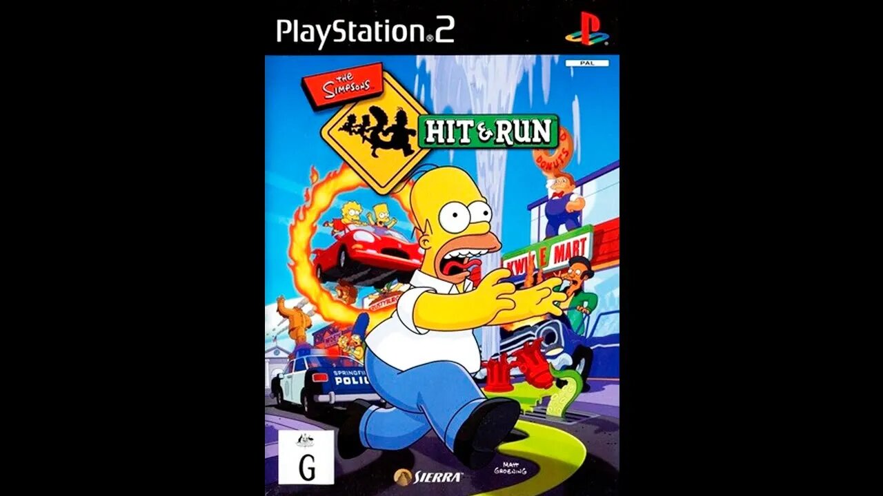 THE SIMPSONS HIT AND RUN - O filme completo do jogo de Os Simpsons! (Legendado em PT-BR)