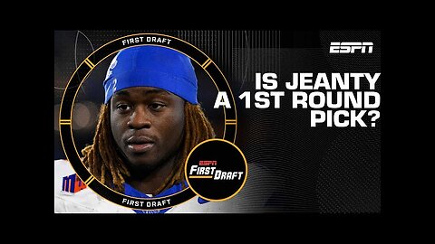 Mel Kiper GUARANTEES Ashton Jeanty is a 1st-Round pick this year 👀😮| First Draft🏈