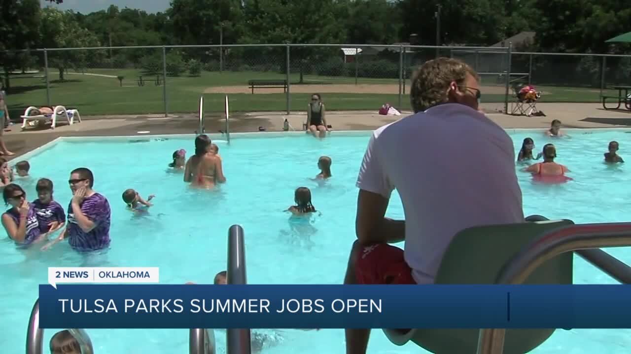 City of Tulsa summer jobs open