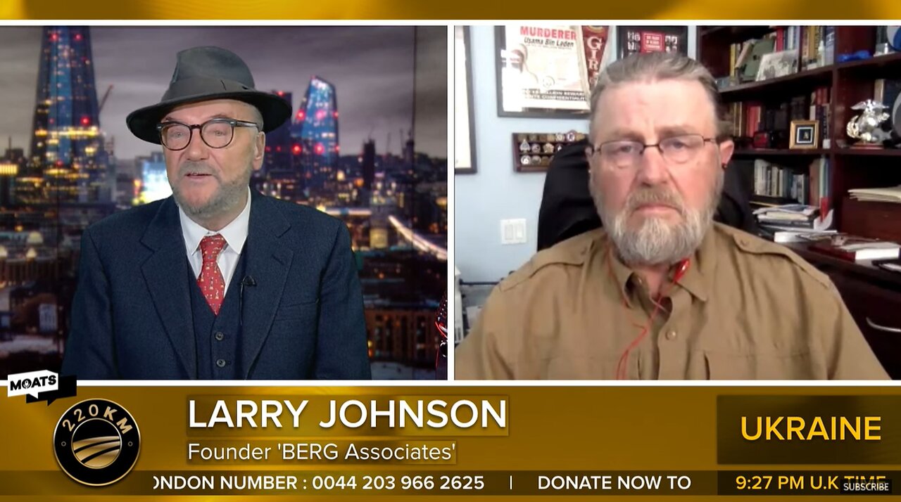 George Galloway: Ex-CIA Larry Johnson predicts Ukraine war will be over by Xmas