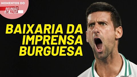 Novak Djokovic é alvo da imprensa capitalista por não ter se vacinado | Momentos do Reunião de Pauta