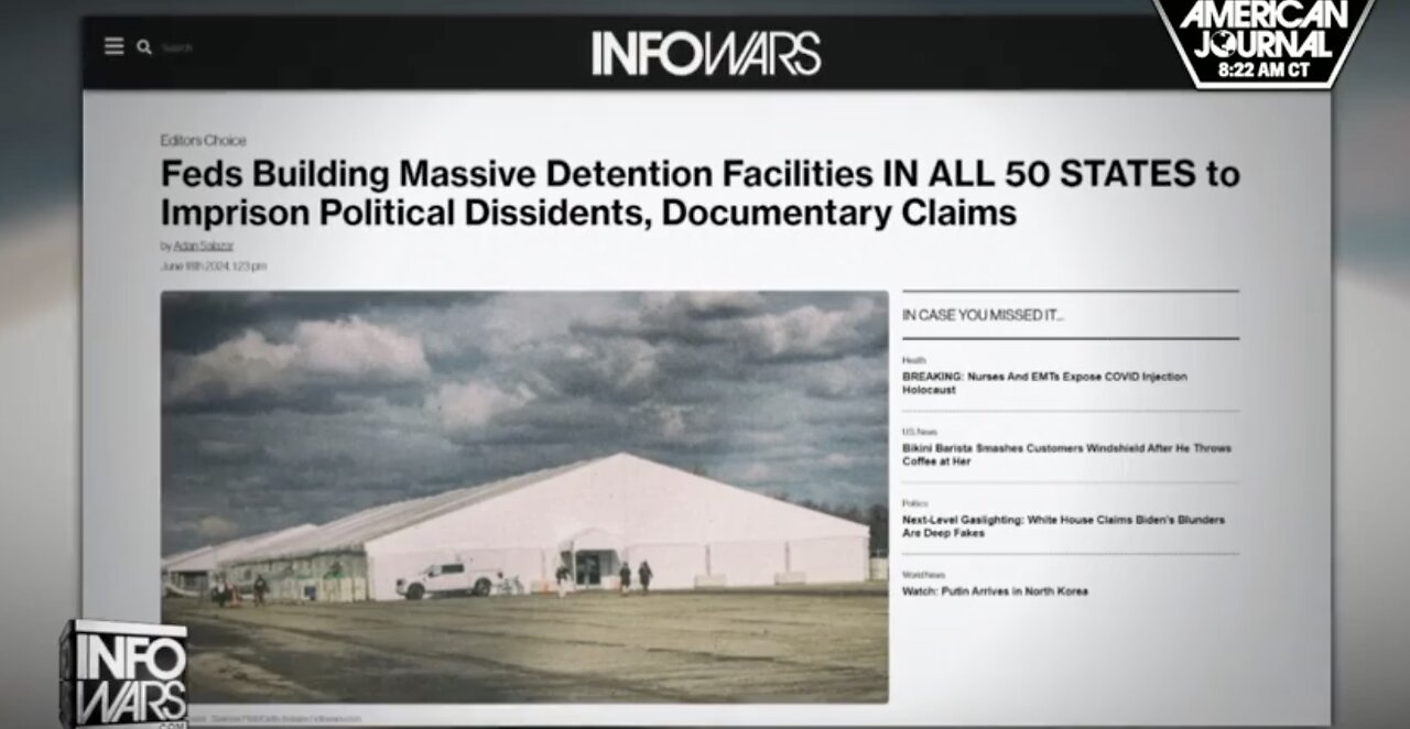 FEMA Camps Are Back - Feds Secretly Building Detention Facilities Across America