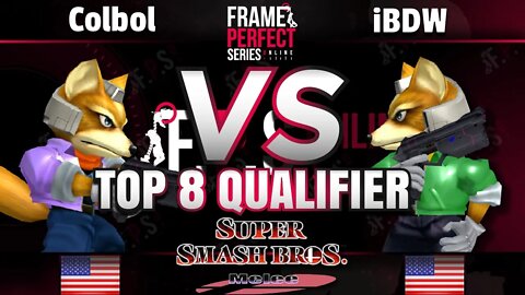 FPS3 Online Winners Top 8 Qualifier - Colbol (Fox) vs. PG | iBDW (Fox) - Smash Melee