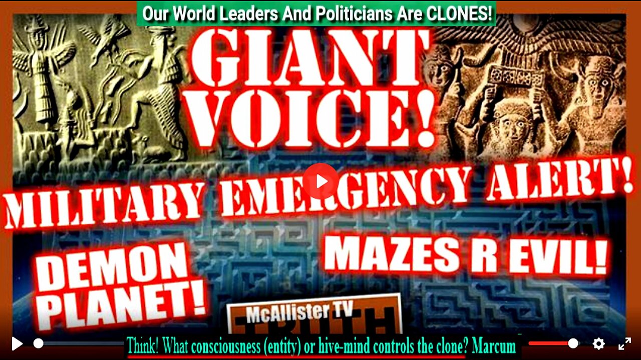 GIANT VOICE ALERT SYSTEM! CHRISTIAN21 PREVIEW! DEMON PLANET! DRACONIAN ROYALTY! 7 MESSAGES!