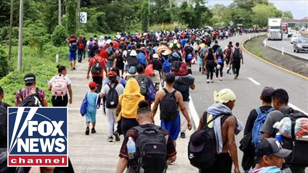 Migrant caravan from Mexico flooding to US border before Trump takes office