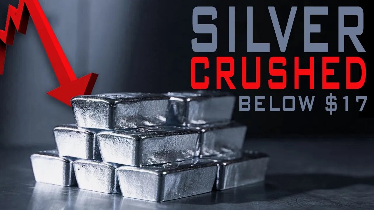 I Was WRONG! Silver SMACKED Down Below $17!