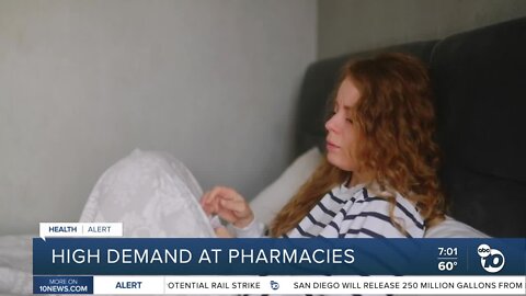 Local pharmacies see surge in demand for cold and flu medicine