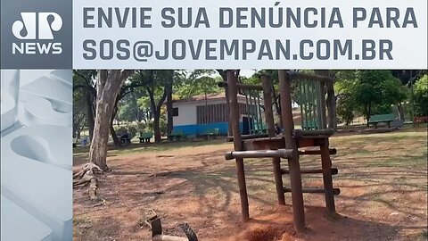 Parque Ceret: Falta de manutenção expõe a população | SOS São Paulo