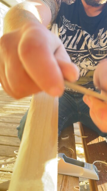 Handcrafting a Long Bow