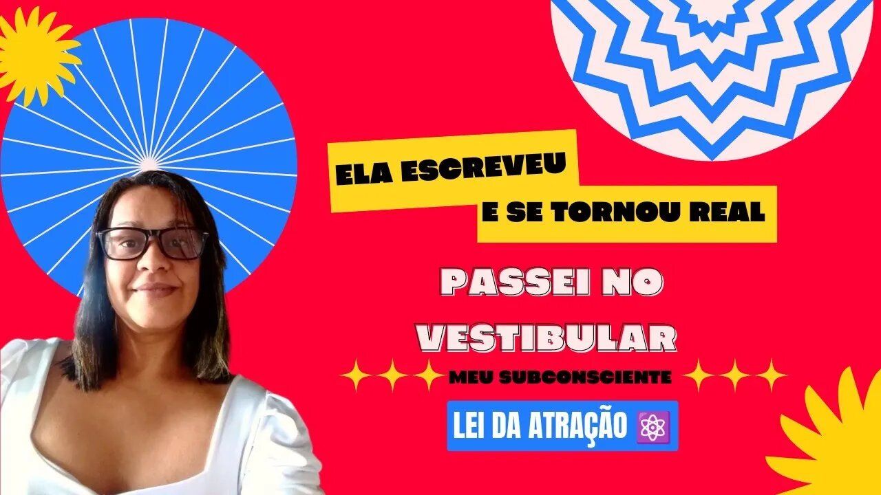 COMO NOSSA USUÁRIA PASSOU NO VESTIBULAR COM A LEI DA ATRAÇÃO #leidaatração #osegredo