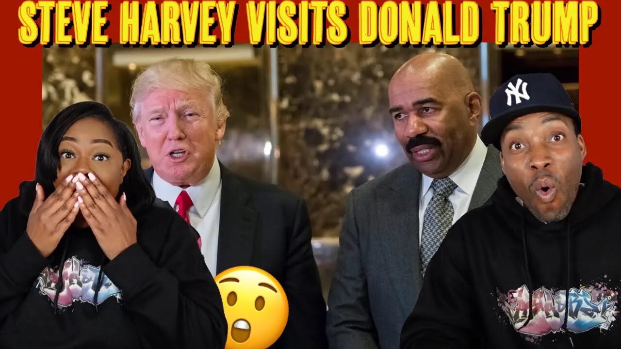 Steve Harvey on the Donald Trump Visit {Reaction} | Asia and BJ React