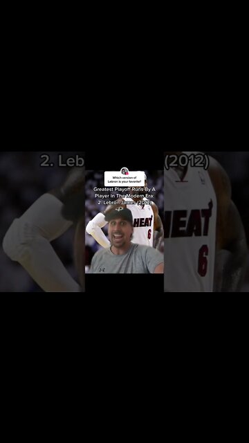 Greatest Playoff Runs By A Player In The #NBA Modern Era #shorts