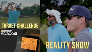 GOLF TARGET CHALLENGE with Swing Caddie SC300i (Part 1)