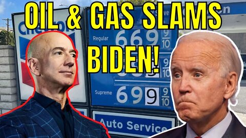 Jeff Bezos & Oil Producers SLAMS Biden's White House For DUMB Gas Price TWEET!