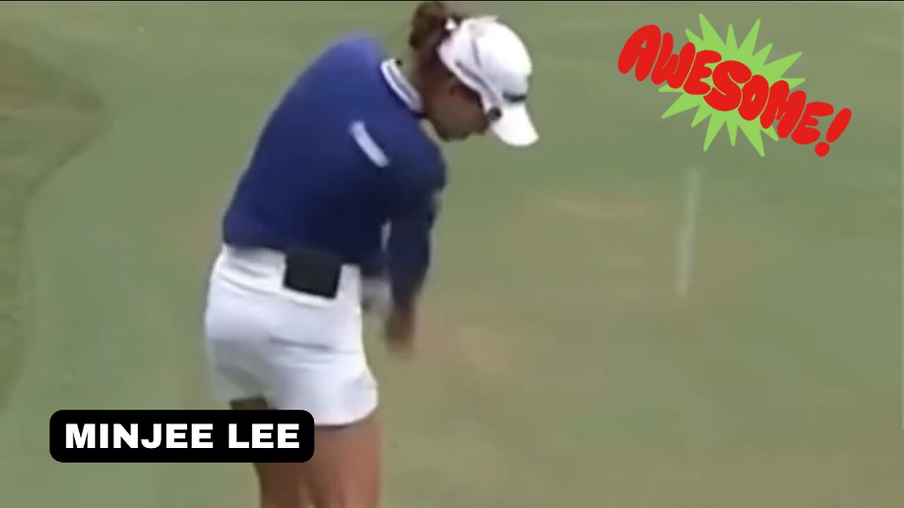 Minjee Lee throwing darts 🎯