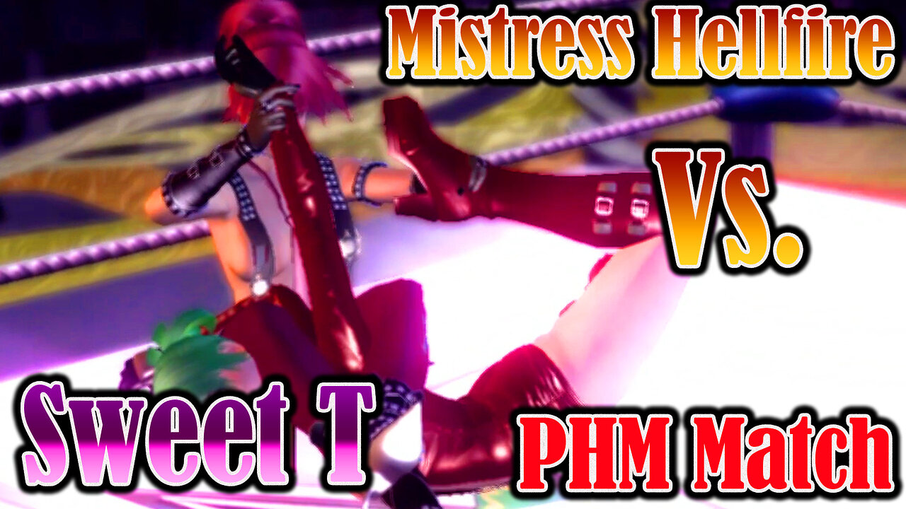 Rumble Roses XX : Mistress Hellfire Vs Sweet T PHM Match