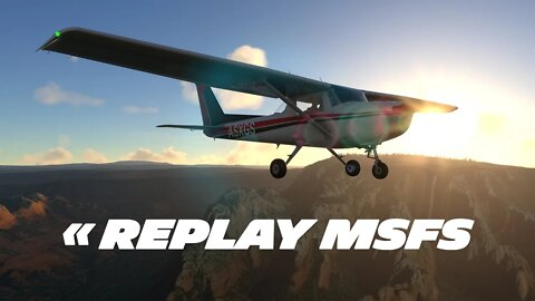 Use e Abuse do Replay no Microsoft Flight Simulator 2020