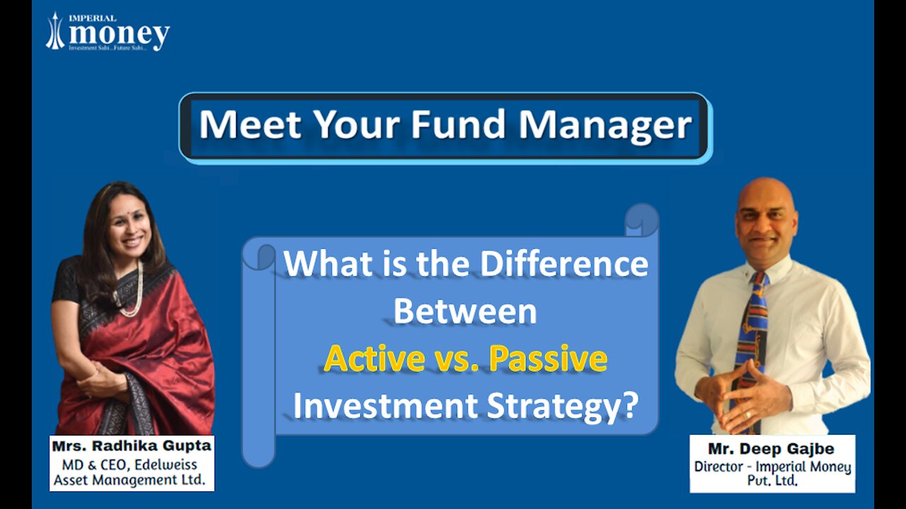 What is difference Between Active Vs Passive Investing?