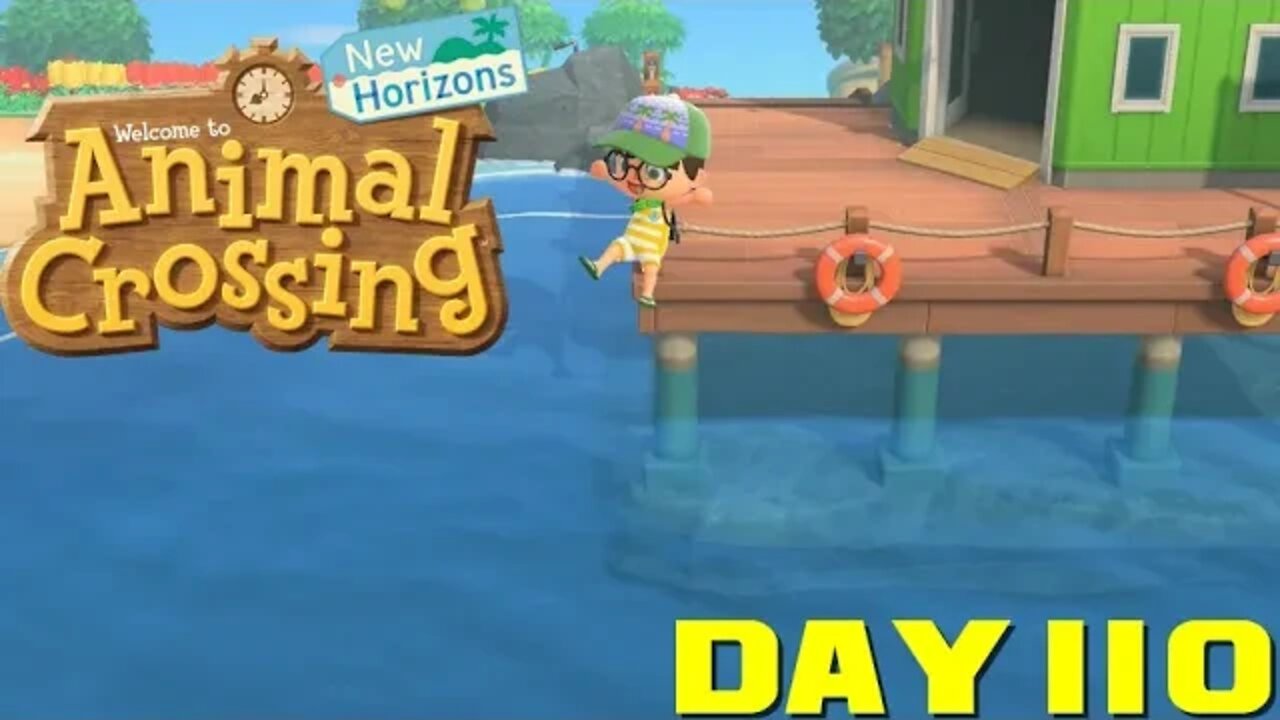 Animal Crossing: New Horizons Day 110 - Nintendo Switch Gameplay 😎Benjamillion