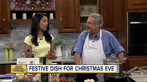 Chef Giuliano Hazan adds personal touch to make festive dish on Christmas