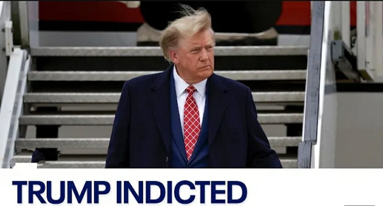 FORMER PRESIDENT DONALD TRUMP INDICTED