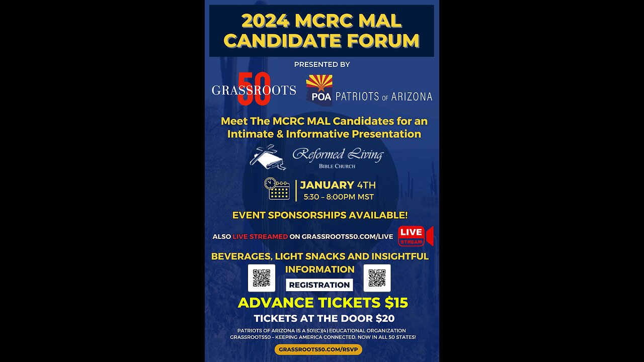 2024 MCRC MAL CANDIDATE FORUM