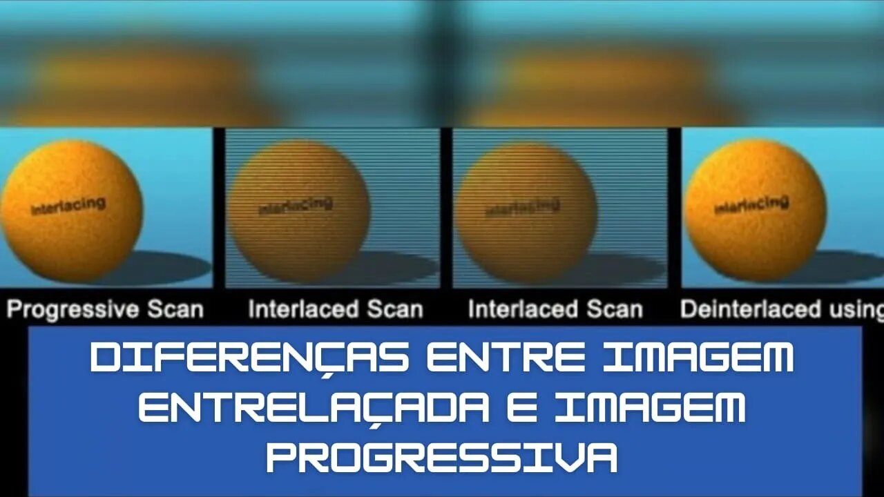 Entenda, como são as diferenças entre Imagem Entrelaçada e imagem Progressiva [Re-Upload]