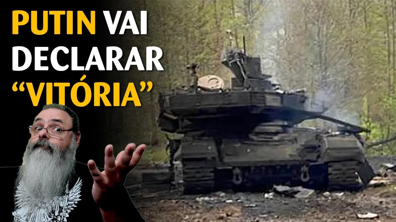 Apesar de FRACASSAR em todos os objetivos, Putin vai declarar suposta VITÓRIA nos próximos dias
