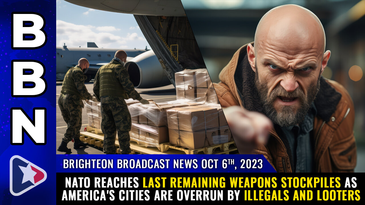 BBN, Oct 6, 2023 - NATO reaches last remaining weapons stockpiles...