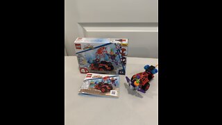 Lego Spider-Man’s Techno Trike Set