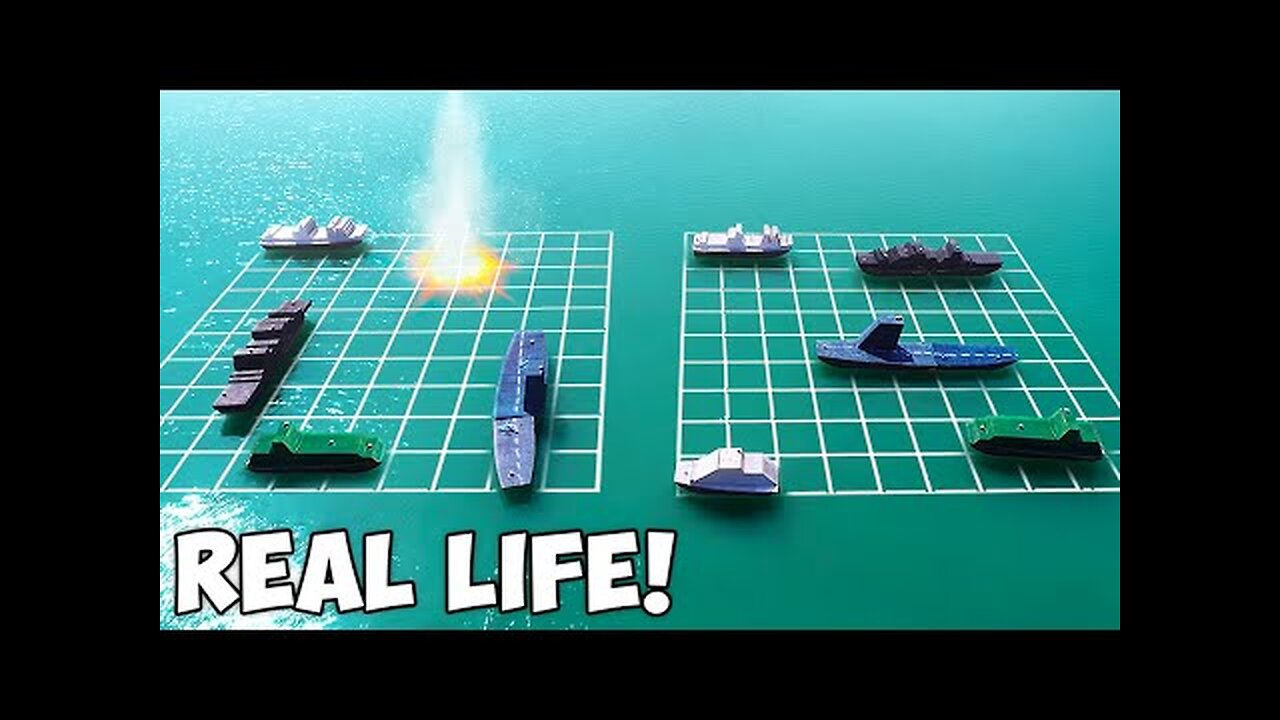 Playing Battleship With Real Ships