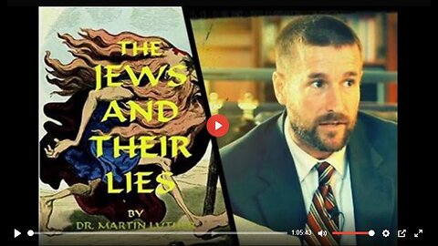 CENSORED SERMON - THE JEWS AND THEIR LIES - Who is a liar but he who denies that Jesus is the Christ?