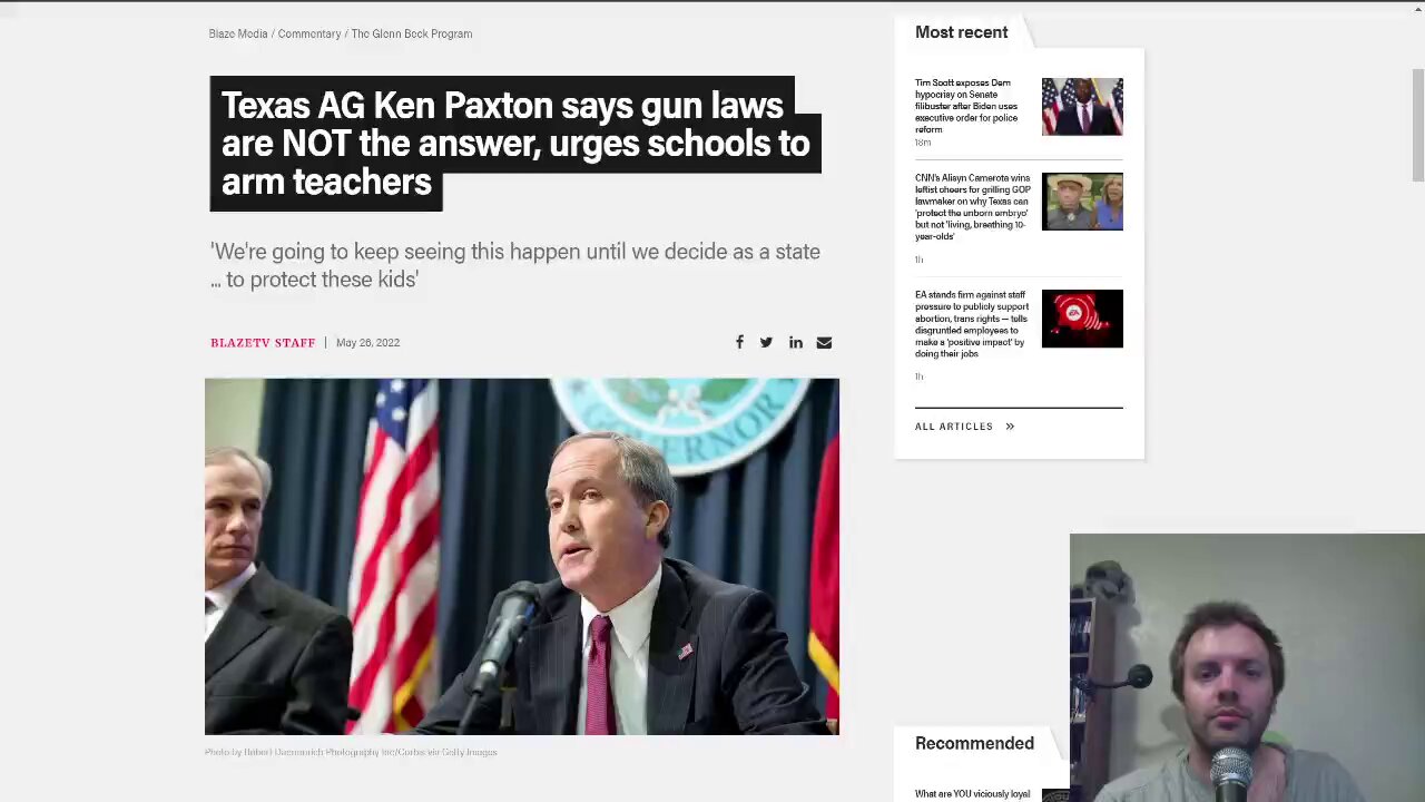 In wake of Uvalde massacre, Ken Paxton urges schools to arm teachers