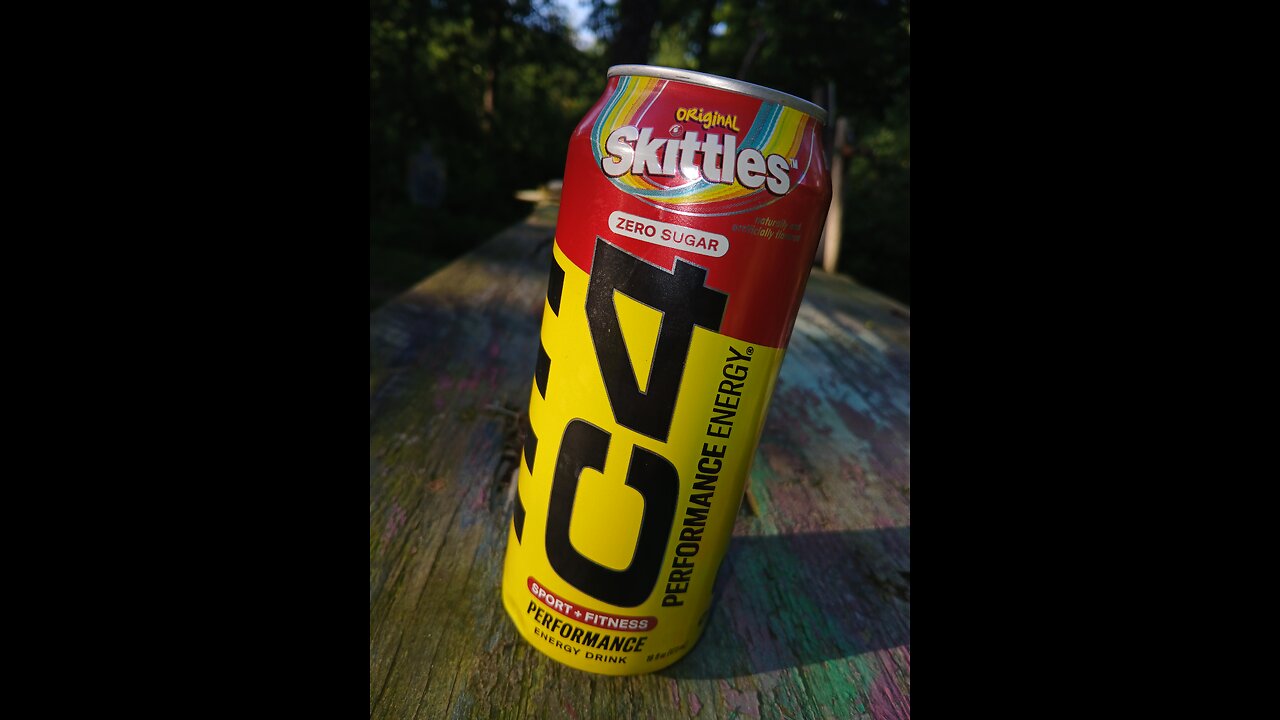 C4 Energy Drink! Taste The Rainbow