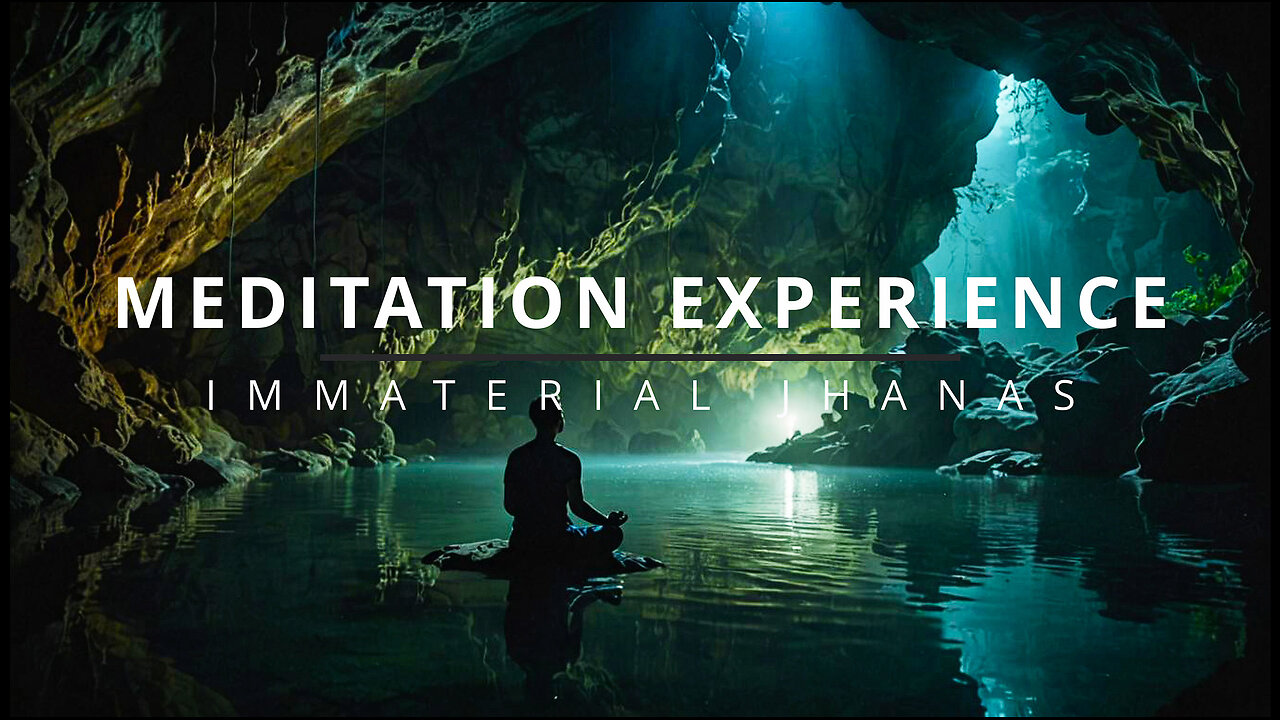 Meditation experience of the immaterial realms