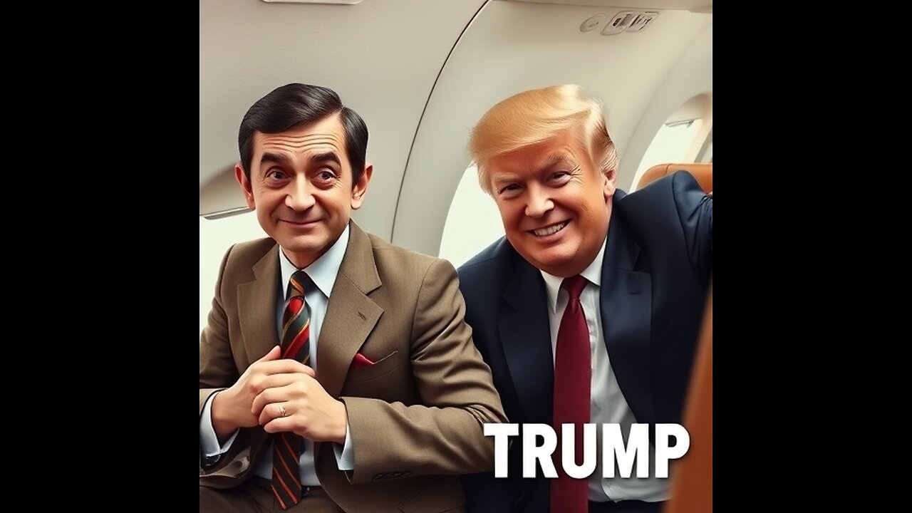 TRUMP WIN MR.BEAN GOING TRAVELS TOAMERICA