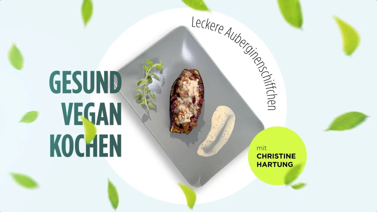 Auberginenschiffchen # Christine Hartung # AD Kochstudio