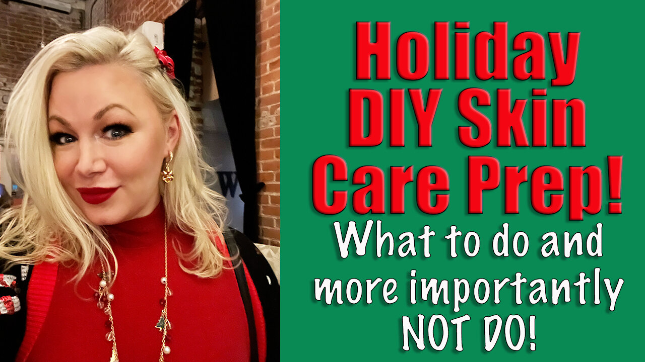 Holiday DIY Skin Care Prep | Code Jessica10 saves you Money!