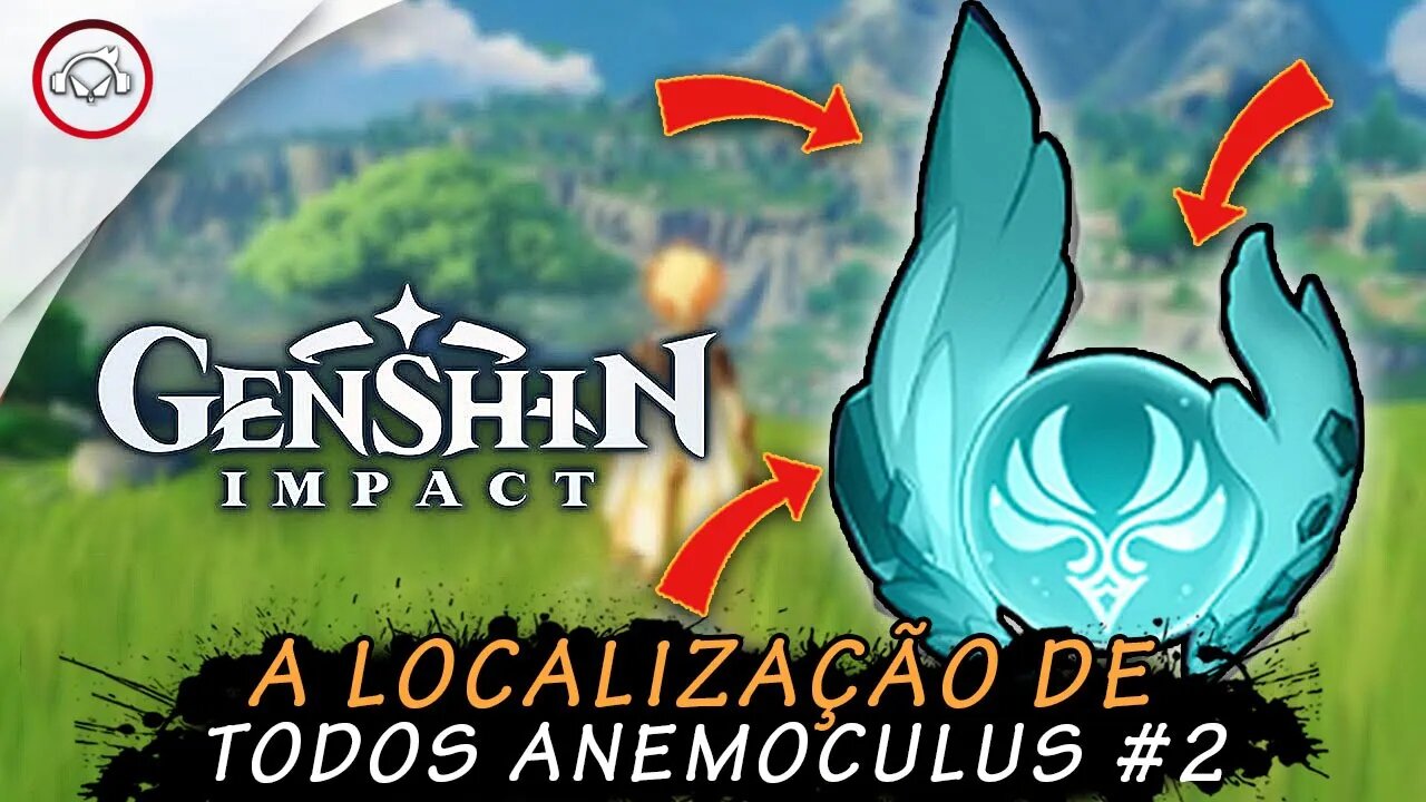 Genshin Impact, A LOCALIZAÇÃO de todos ANEMOCULUS | Super Dica PT-BR #1