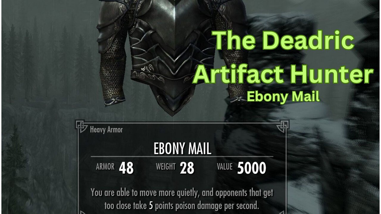 Skyrim - Baldric the Daedric Artifact Hunter - #13 - Ebony Mail