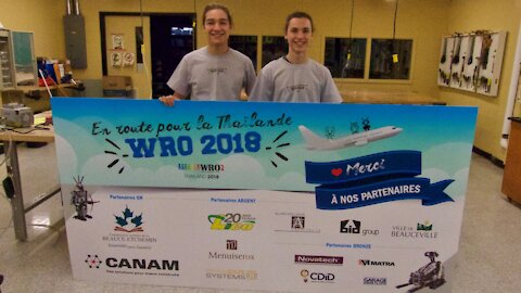 Un robot permet à deux étudiants de la PSF de s'envoler pour la Thaïlande