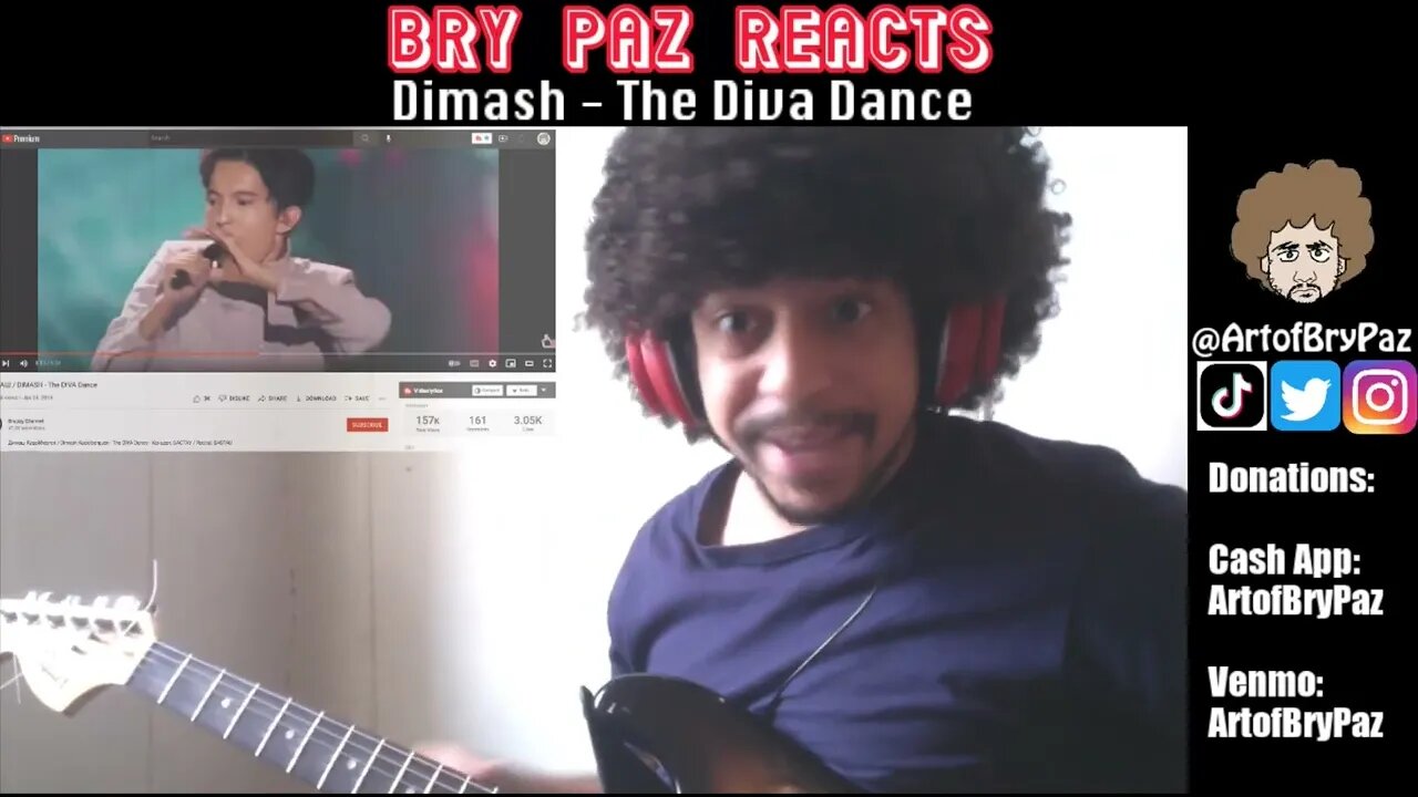 Bry Paz Reacts Dimash Diva Dance