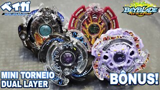 Mini torneio Dual Layers - Bônus! - Beyblade Burst ベイブレードバースト