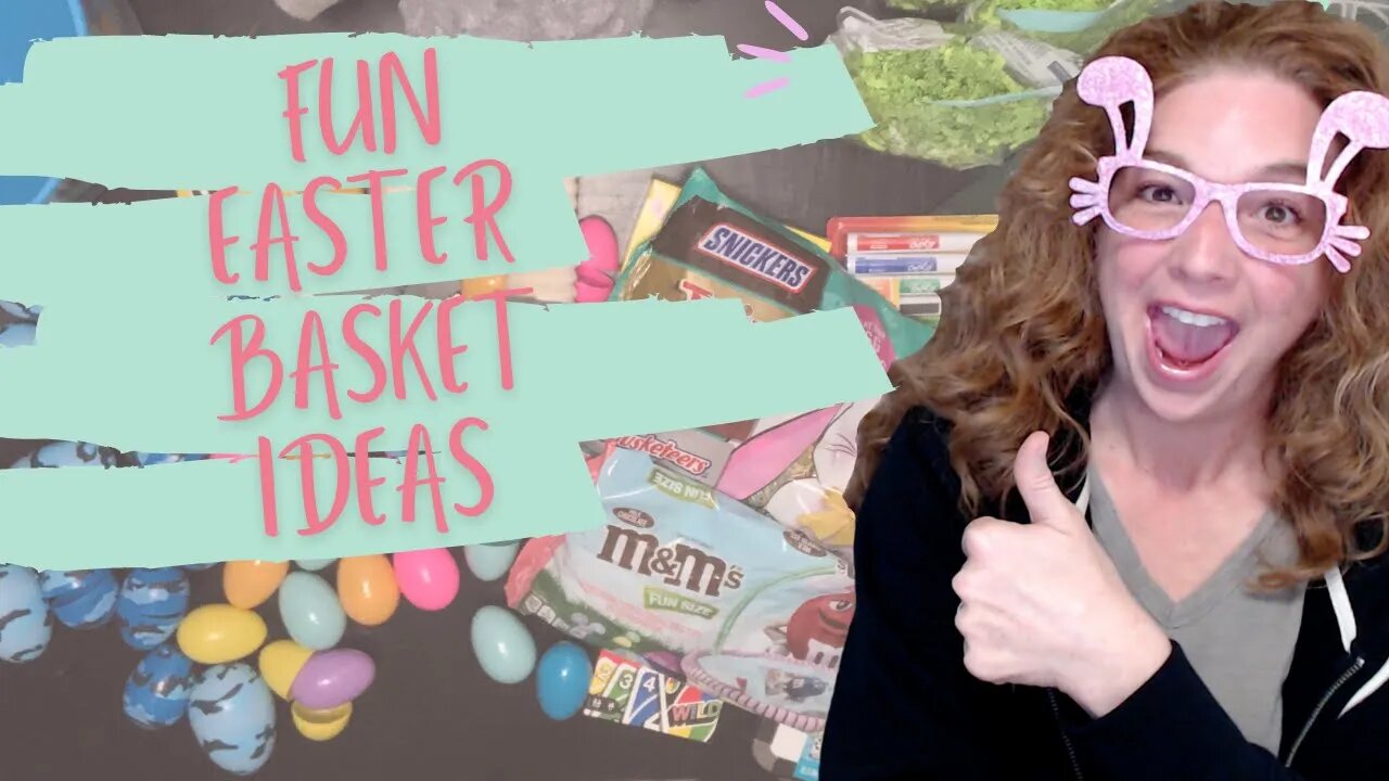 Easter Basket Ideas without a Ton of Candy/Practical Easter Gifts from Walmart and Dollar Tree 2022