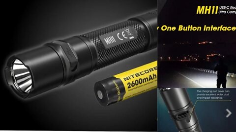 Nitecore MH11 a purpose built EDC light !