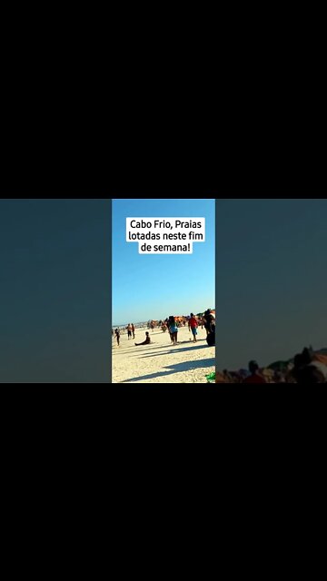 Cabo Frio hoje , RJ [Praia do Forte] #shorts